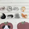 Botones de Dos Agujeros de Gato y Perro de Dibujos Animados Lindos Accesorios Hechos a Mano para Manualidades Decoración Ligas para el Cabello Dijes Botones Suéteres Cárdigans
