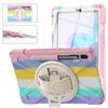Funda protectora para tableta Samsung TabS6 10.5 T860 con correa de mano y soporte giratorio