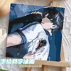 Além do Mundo Pintura a Óleo Digital DIY Colorir Preenchido à Mão Pintura a Óleo Personagem Protagonista Masculino Personagem de Romance Pintura a Óleo Acrílica