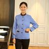 Limpieza ropa de trabajo traje de manga larga para mujer ropa de otoño e invierno propiedad hotel habitación hotel limpieza tía uniforme de camarero