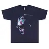 Camiseta Gráfica de Rostro de Miko Joven, Camiseta Oversize de Manga Corta Moda Hip-Hop para Hombre y Mujer, Camiseta Casual de Algodón para Hombre