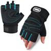 Guantes de medio dedo para fitness para hombre y mujer, protectores antideslizantes para muñeca, guantes de entrenamiento para equipos deportivos de levantamiento de pesas, comercio exterior transfronterizo