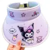 Sombrero de Sol de Verano para Niños de Ala Ancha Abierto Dibujos Animados Anime Protector Solar para Exteriores Protección UV Sombrero de Sol para Niños y Niñas