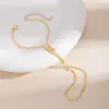 2026 Novo Mais Vendido Pulseira Sem Dedos com Franjas Multicamadas para Mulheres Estrela de Cinco Pontas Zircônia Dedo Conectado Pulseira Integrada Sem Dedos