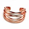 Pulsera Popular Europea y Americana de Venta Caliente de Aliexpress Pulsera Casual Semicircular Hueca en Forma de C Moderna y Más Fácil de Combinar Accesorios de Mano al Por Mayor
