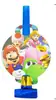 Nueva Decoración de Fiesta de Cumpleaños Infantil con Tema de Mario Plato de Papel Vaso de Papel Servilleta de Papel Bandera de Tirar Inserto para Pastel Globo