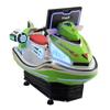 2023 nueva máquina de juego de barco motorizado de agua a monedas eléctrico para niños, máquina de columpio de motocicleta 3D, coche de columpio interactivo