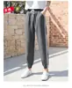 Calças de Verão 2020 Calças Esportivas Femininas Estudantes Femininas Soltas Estilo Ins Calças Jogger Calças Harem Calças Cropped Conjunto Estilo Ins