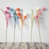 Rosas de Espuma Simulada de Três Cabeças para Estúdios de Fotografia de Casamento, Decoração de Hotel, Design Floral, Adereços de Fotografia de Alta Qualidade