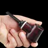 Cachimbo de Madeira Maciça Oco de Jacarandá Brasileiro com Câmara Grande Portátil para Desktop para Homens