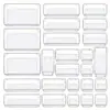 Nueva Caja de Almacenamiento de Plástico Transparente Grueso con Compartimentos Tipo Cajón para Papelería de Escritorio, Joyería, Artículos Varios, Cosméticos