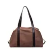 Bolsa de Lona Casual de Gran Capacidad para Mujer 2025 Otoño Versátil Estilo Normcore Clase Ropa de Trabajo Bolso de Hombro Cruzado
