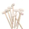 Mini Martillo de Madera Maciza Juguete de Dibujos Animados para Golpear Planetas Regalo Mini Mazo de Madera Fabricante Original