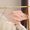 Ganchos Flotados Antideslizantes de Plástico Sin Marcas Ganchos Transmisores de Luz Ganchos para Ropa para el Hogar Compradores Adultos Ganchos para Ropa Al Por Mayor