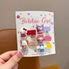 Pinza para el Cabello de Tela Todo Incluido para Bebé, Pinza para el Cabello de Flor Linda, No Daña el Cabello, Pinza para Cabello Fino, Pinza para el Cabello, Personalización de Accesorios para la Cabeza