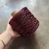 Venda Direta da Fábrica Fio Iridescente Oco com Fio de Ouro e Prata DIY Crochê Tricô à Mão Cabeça de Ursinho de Pelúcia Acessório de Cabeça Leidezhuzhu
