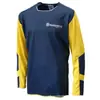 Ropa para Carreras Todoterreno Transfronterizas Talla Europea Camiseta de Manga Larga para Hombre, Absorbe el Sudor, Transpirable, Absorbe la Humedad, Adecuada para Ciclismo y Descenso