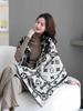 Lenço de carruagem outono e inverno novo lenço de caxemira feminino de inverno quente espesso ar condicionado fábrica de Hangzhou xale atacado