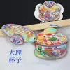 Serie YunnanAtracciones Culturales y Creativas ÚnicasXishuangbannaCiudad TurísticaSouvenirImanes de Refrigerador de Madera