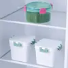 Fiambrera Sellada, Almacenamiento en Refrigerador, Caja de Almacenamiento de Alimentos para Calentar en Microondas, Fiambrera de Múltiples Especificaciones, Caja Cuadrada para Conservar Frescura
