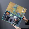 Juego de Té de Cerámica Qianli Jiangshan Cerámica Gruesa Traje de Regalo de Negocios Regalo de Aniversario de la Empresa para Clientes y Empleados