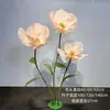 Flores de Papoula Artificiais Grandes para Decoração de Casamento, Flores Grandes para Eventos de Casamento, Arranjo de Cena, Flores de Papel para Vitrine, Flores Artificiais
