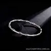 Pulseras Transfronterizas Europeas y Americanas de Alta Calidad, Sin Decoloración, Pulseras Sencillas de Acero de Titanio, Pulseras de Acero Inoxidable, Joyería para Mujer al por Mayor