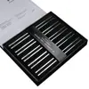 Palillos Cuadrados de Acero Inoxidable 316 Vajilla Doméstica Cocina Personalizada Aislados Huecos Familia Coreana Antideslizantes Palillos Plateados