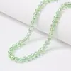 Contas de Cristal Super Brilhantes para Artesanato DIY, Contas Redondas de Cristal Semi-Acabadas para Acessórios de Joias, Materiais para Miçangas