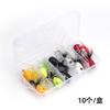 Fly fly gancho água flutuante Luya isca terno superfície de água série fly fly wave climbing bionic feather Hook fly fishing bass beading Trout