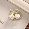 Mini presilha de garra para cabelo rosa tulipa de primavera com franja de princesa, mini presilha de tubarão feminina, presilha de cabelo elegante
