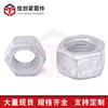 Tuercas Hexagonales Galvanizadas por Inmersión en Caliente, Tuercas de Potencia Hexagonales Externas de Acero al Carbono Galvanizadas por Inmersión en Caliente de Alta Resistencia, Tornillos Fotovoltaicos, Especial para Fotovoltaicos
