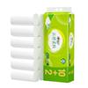 RW2612 rollo de papel higiénico sin núcleo con relieve tridimensional de cuatro capas, 12 tabletas/100 g, sensación de nube cardiográfica