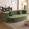 Sofá comprimido, sofá cama estilo vintage, sofá para apartamentos pequeños, sofá para sala de estar, sofá perezoso, sofá de tela para apartamentos de alquiler
