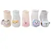 Calcetines de Malla para Bebés, Estilo Delgado de Verano, Calcetines Infantiles Lindos de Dibujos Animados 3D, Calcetines Cortos Unisex para Bebés Recién Nacidos
