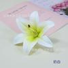 Filme artificial lírio flor atacado flor parede arranjo de flores decoração cocar diy fazendo guirlanda chapéu decoração de flores acessórios