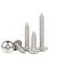 Tornillos Autorroscantes Planos Grandes con Cabeza de Hongo Galvanizados Ta con Recubrimiento de Hierro Zinc Blanco Cruz Grande Clavos Grandes de Hierro con Cabeza de Paraguas M2.3M6