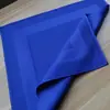 Paño de Servilleta Plegable de Algodón Puro Satinado con Borde de Color Sólido Absorbente Engrosado Todo Algodón Servilleta Cuadrada con Borde de Hotel