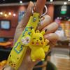 Llavero Baokemeng Pikachu de la serie femenina, lindo y moderno muñeco de dibujos animados, llavero para coche, bolso, colgante, regalo