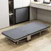 Cama individual plegable reforzada para descanso de oficina 70% de descuento, sillón reclinable portátil duradero y engrosado para siestas de acompañamiento