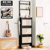 Gabinete de Zapatos Ultradelgado para Entrada, Almacenamiento Integrado y Diseño de Ganchos, Gabinete Vertical con Puertas abatibles, Zapatero de Piso para Pasillo del Hogar, ¡Wow!