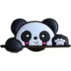 Hebilla de Zapato Serie Panda 12 Transfronterizo Caliente Flor de Zapato de Plástico de Goteo PVC Dibujos Animados Lindos Accesorios de Zapato DIY Agujero de PVC