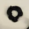 Elástico de Cabelo de Cristal com Textura de Cetim Multicolorido Estilo Francês com Corrente de Diamantes Brilhantes, Scrunchie Vintage Ins Acessório de Cabelo Atacado