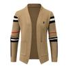 Cardigã Masculino Tricotado Venda Quente Transfronteiriça Casaco Design de Moda Confortável Combina com Tudo Top Masculino da Moda