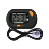 Termómetro para acuario de peces, termómetro electrónico digital impermeable para reptiles, tortugas, mascotas, con sonda