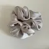 Goma para el pelo plisada de tela estilo coreano con un ambiente suave, Cuerda para el pelo de alta elasticidad para mujer