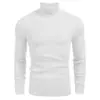 Suéter de cuello alto para hombre de comercio exterior 2022 otoño e invierno suéter europeo y americano para hombre suéter de punto de manga larga Nuevo Verde