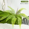 Los Más Vendidos de Amazon Fondo de Pared de Planta de Helecho Persa Artificial Valla de Paisajismo Accesorios de Decoración de Plantas Verdes Venta al por Mayor