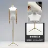 Loja de Roupas Adereços de Modelo Roupas Femininas Janela Manequim de Meio Corpo Cabide Boneca Falsa Manequim de Vestido de Noiva Suporte de Exibição