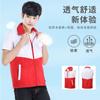 Chaleco de Voluntario de Guangdong Fiesta Personalizada Miembro de Partido Voluntario Cruz Roja Chaleco Ropa de Trabajo Publicitaria Impresión de logotipo